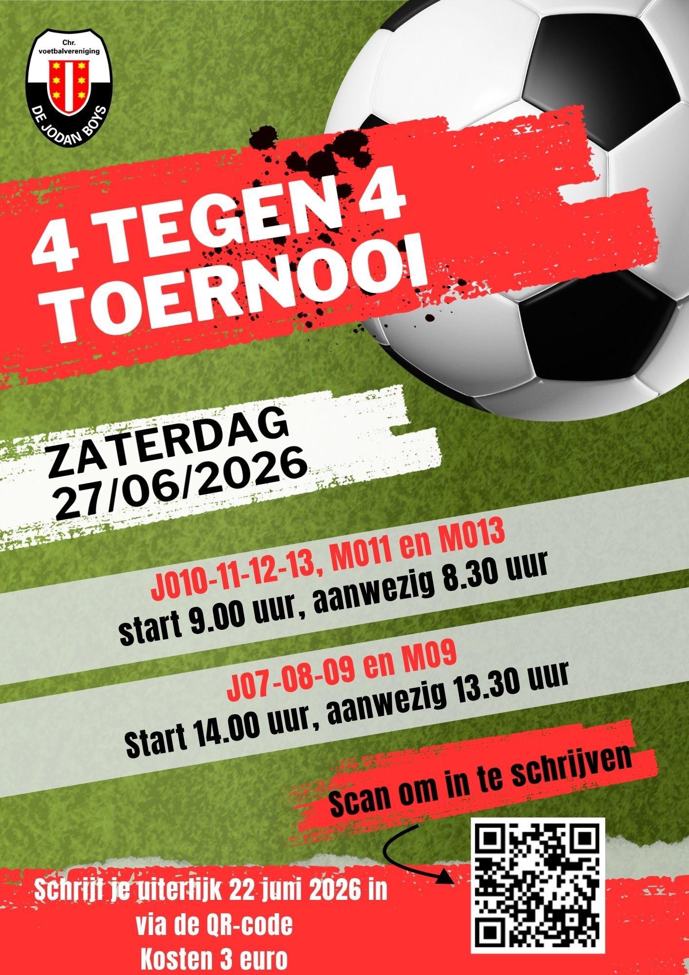 Folder 4X4 Toernooi